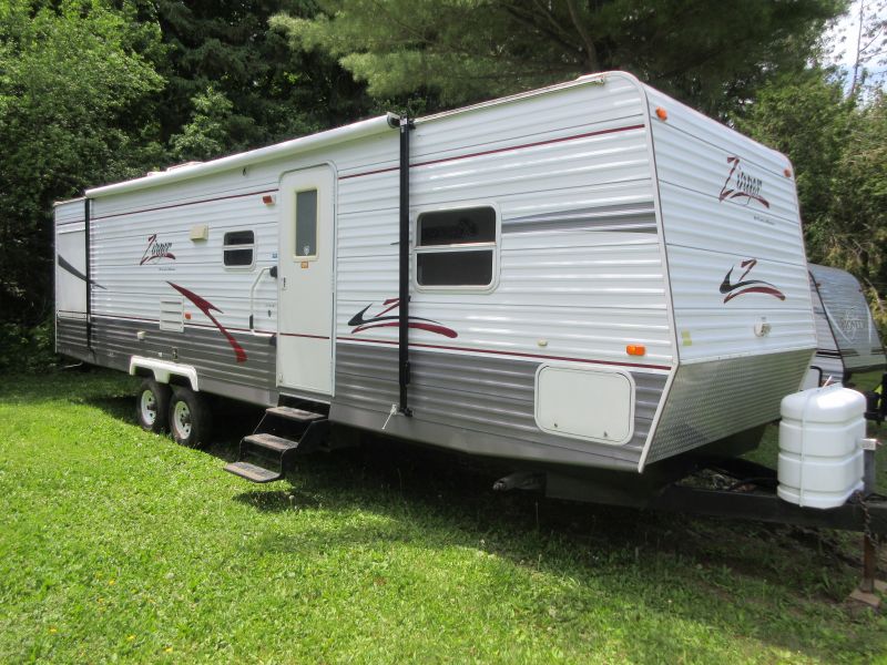 Used Travel Trailers & Park Models for Sale at Happy Hills Resort