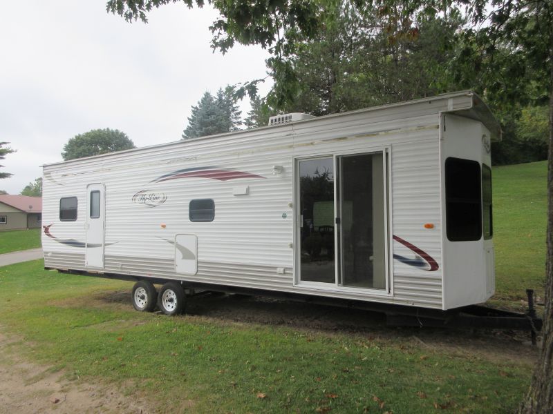 Used Travel Trailers Park Models For Sale At Happy Hills